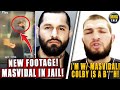 NEW FOOTAGE of Jorge Masvidal SPRINTING to jail, Khabib DEFENDS Masvidal & GOES OFF on Covington