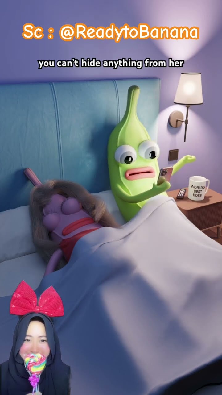 PAPA GAK BISA SEMBUNYI DARI MAMA ⁉️ @ReadytoBanana #shorts #funny #dubbing