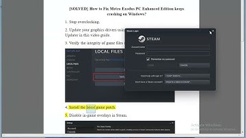 Fix Metro Exodus PC Enhanced Edition keeps crashing on Windows (2023 Updated)