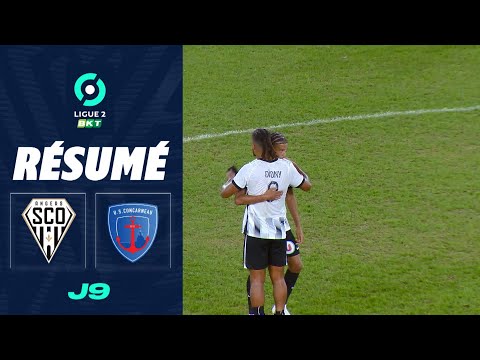 Angers Concarneau Goals And Highlights