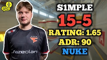 S1MPLE (15-5) FACEIT RANKED (NUKE) VOICE COMMS