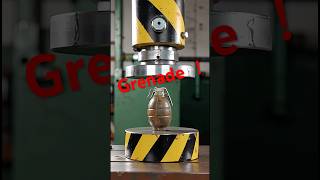 Hydraulic Press vs. Grenade! Watch the Ultimate Crushing Explosion #grenade
