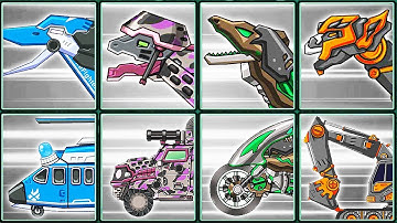 Dino Robot Corps Recolor #25: Pteranodon & Transformers | Eftsei Gaming