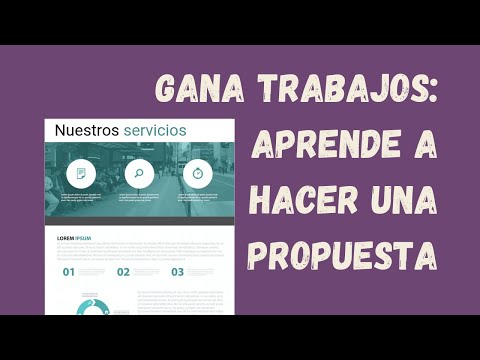 Como Hacer Una Propuesta De Empleo