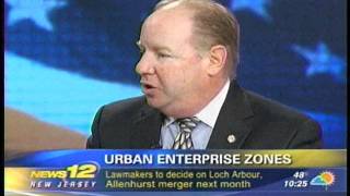 Mayor Bollwage Speaking on the Urban Enterprise Zone on News12 NJ - 3/19/11