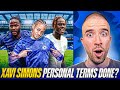 XAVI SIMONS CHELSEA PERSONAL TERMS DONE STERLING WANTED BY CHAMPIONS LEAGUE CLUB XAVI SIMONS CHELSEA PERSONAL TERMS DONE STERLING WANTED BY CHAMPIONS LEAGUE CLUB