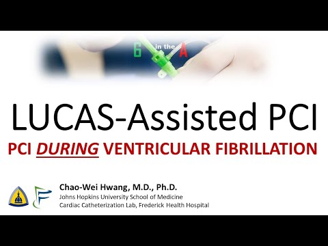 PCI during cardiac arrest using the LUCAS device