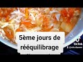 5me jours du rquilibrage alimentaire