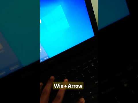 How to Split Screen in Windows 🔥⚡#shorts