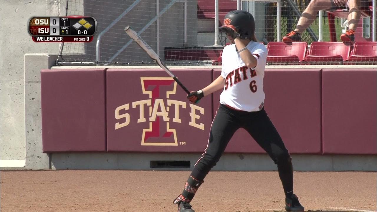2015 Iowa State VS Oklahoma State Softball Game 2 YouTube