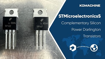 STMicroelectronics / Complementary Silicon Power Darlington Transistors (TIP102 NPN) / INV-04570