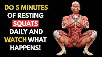 Doe elke dag 5 minuten squats in rust en kijk wat er gebeurt!