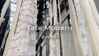 Exploring the Tate Modern in London with Cecilia Vicuña's Turbine Hall Installation