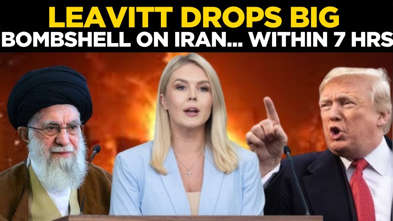 Breaking News Live: Karoline Leavitt Takes Reporters’ Questions After Trump Threatens Action on Iran