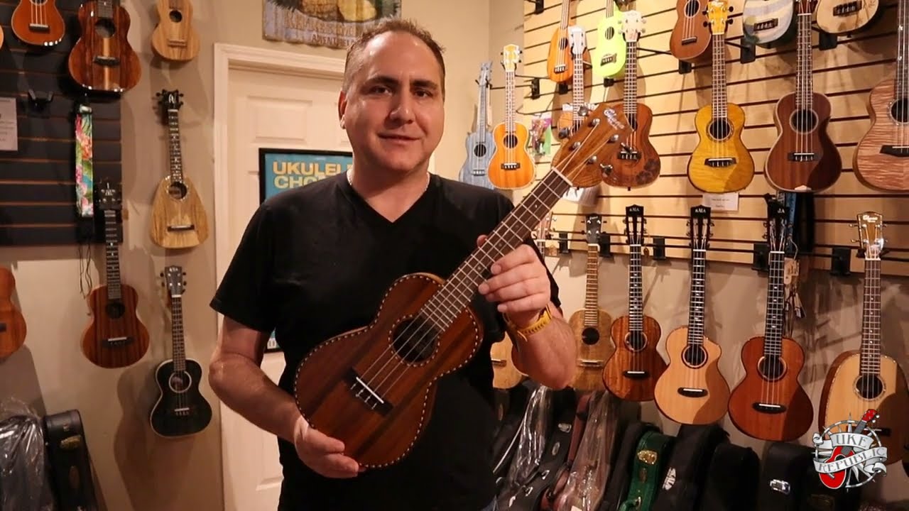 Ohana CK-330 Limited Edition Solid Koa Concert Ukulele Demo by UKE Republic