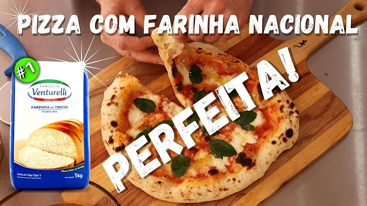 LONGA FERMENTAO COM FARINHA NACIONAL VENTURELLI - FICOU PERFEITA!