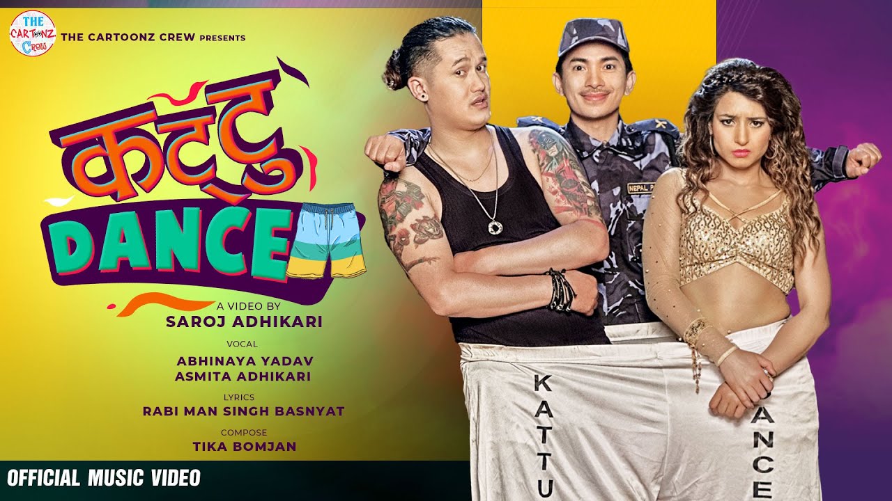 The Cartoonz Crew  Kattu Dance  Ft Jibesh  Abhinaya Yadav  Asmita Adhikari  Official MV