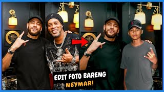 Cara Edit Foto Bareng Neymar Menggunakan Aplikasi Picsart