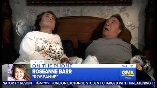 Roseanne Barr Excited For TRUMP Phone Call, They Chatted Ratings (GMA)