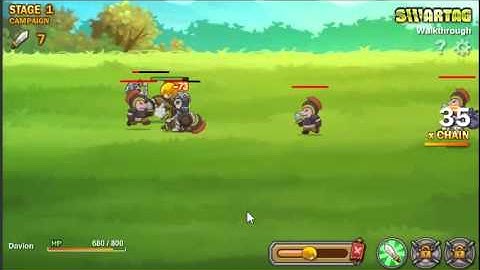 Mighty Knight Stage 1 Walkthrough - Campaign Mode