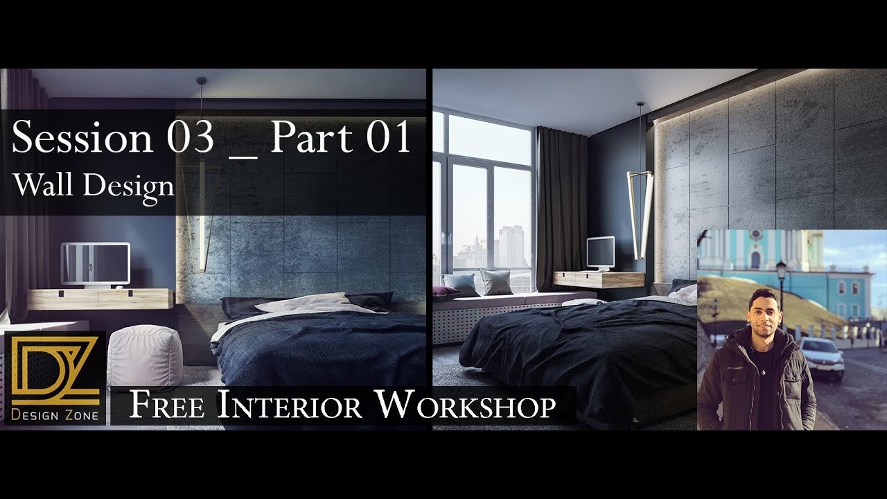 Interior workshop ( Session 03_Part 01 ) Wall Design - YouTube