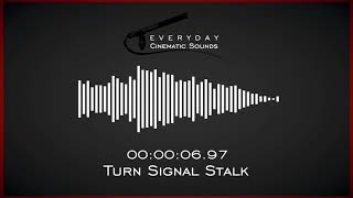 Turn Signal Stalk | HQ Sound Effects
