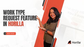 How to Create Work Type Requests in Horilla HRMS Software| Free & Open Source HR Software| Free HRMS