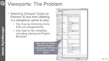 Viewport Management Using Ideate StyleManager for Revit