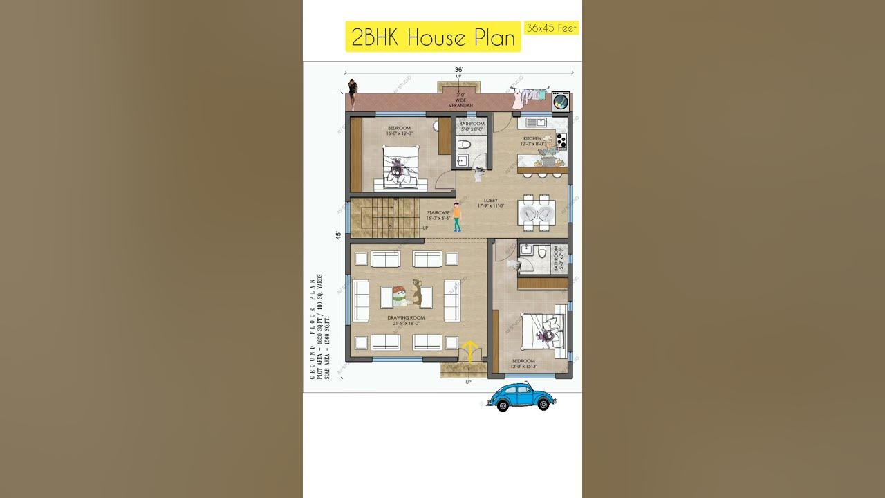 36x45-feet-house-plan-2bhk-duplex-house-design-houseplan-shorts
