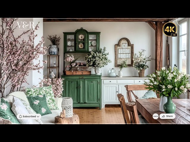 Timeless Spring Home Ideas: Vintage French Country Decor
