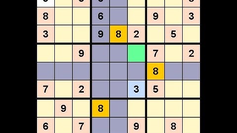 How to Solve Washington Times Sudoku Difficult June 7, 2020