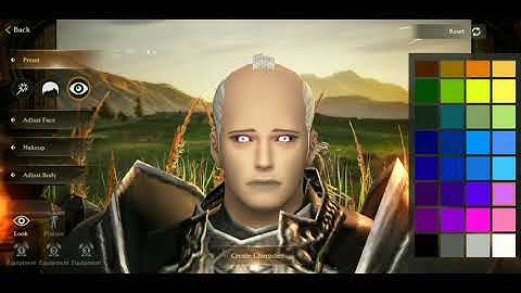 Talion - Character  Customization and Alliance Choice