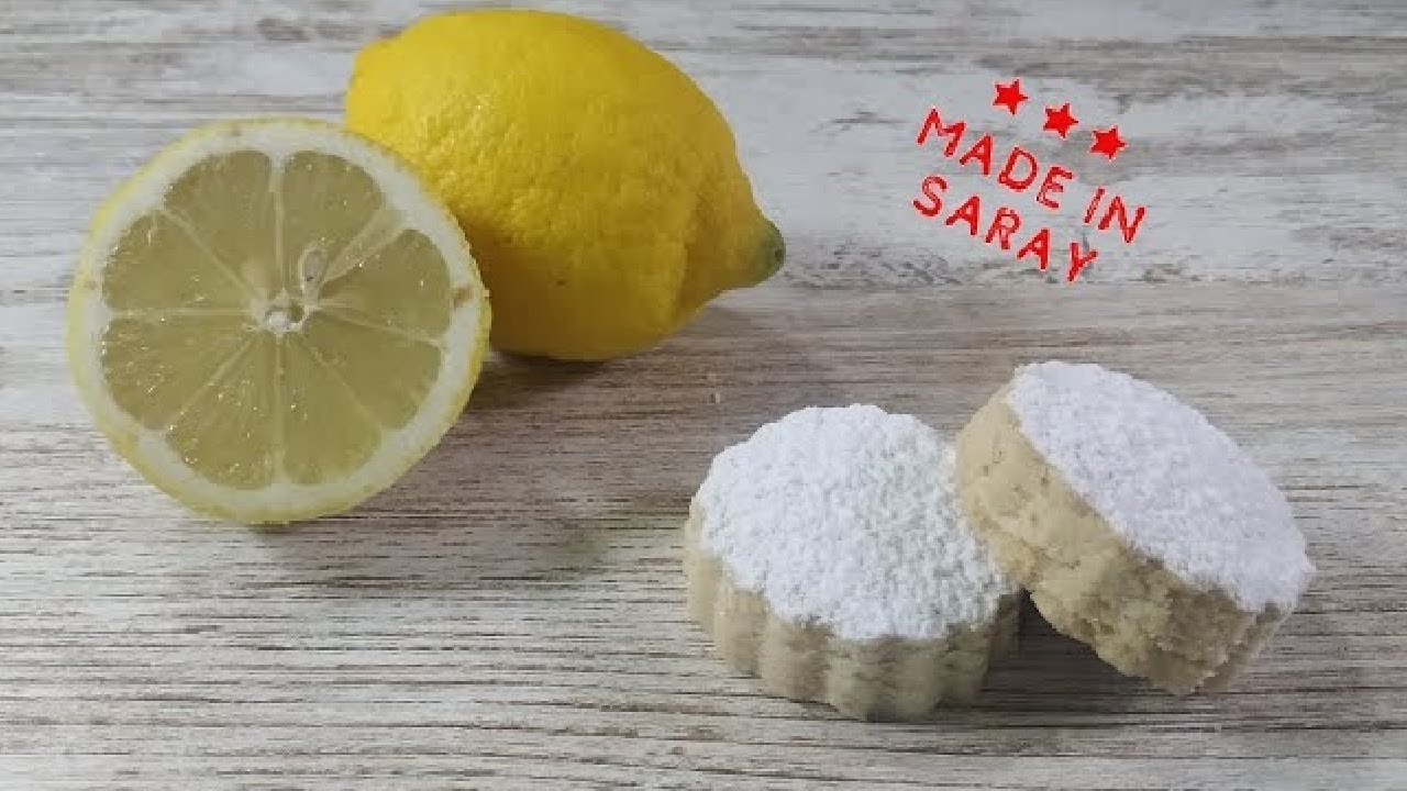 Polvorones de LIMON  🎅 Receta de NAVIDAD 🎄