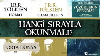 Tolkien Hangi̇ Sirayla Okunmali Genişletilmiş Orta Dünya Yüzüklerin Efendisi
