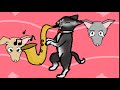 Marbles becomes saxophone chihuahua (jenna marbles animated)