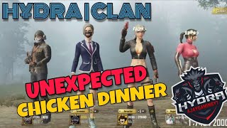 Pubg Mobile Unexpected Chicken Dinner ft. Dynamo Gaming || Hydra Clan