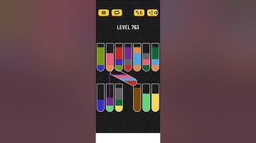 Water sort puzzle level 763