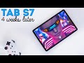 Samsung Galaxy TAB S7 -  4 WEEKS LATER  - Final Review (incl. Video Editing + more)