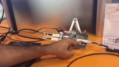 DesignCon 2016 Demo: TE microQSFP 200Gbps Cable