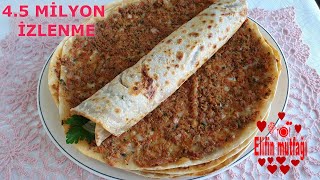 TAVADA LAHMACUN NASIL YAPILIR - DENEYEN HERKESTEN 10 PUAN ALAN ORJİNAL TARİF Resimi