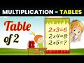 ✖️𝙈𝙪𝙡𝙩𝙞𝙥𝙡𝙞𝙘𝙖𝙩𝙞𝙤𝙣 𝙏𝙖𝙗𝙡𝙚 𝙊𝙛 𝟮✍🏻#kidsvide👍🏻 #educationalvideo📚#mathematics