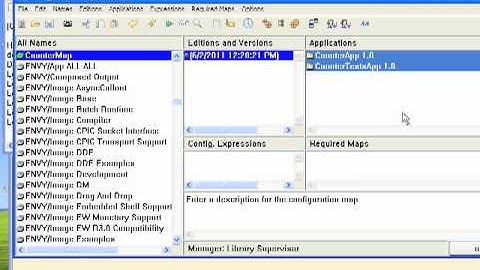 ST 4U 92: Creating a Configuration Map in VA