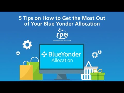 5 Ways to Improve Blue Yonder Allocation Usage (Blue Yonder Retail Allocation)