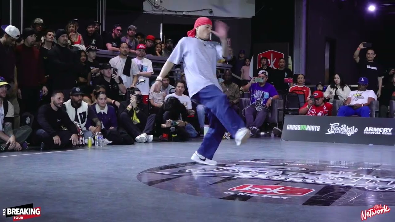 Profo Won Vs M-Poe-Top 16- Freestyle Session 25th Anniversary - Pro Breaking Tour- BNC