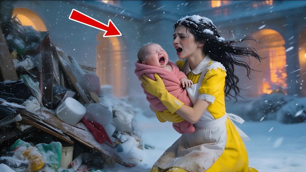 Poor Waitress Discovers the Mafia Boss's Baby Abandoned in A Blizzard— Her Gesture Will Make You Cry