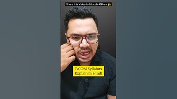 B.Com Latest Syllabus 2025 | B.Com Subjects | By Sunil Adhikari #shorts #career