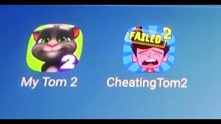 My Talking Tom 2 Vs Cheating Tom 2 screenshot 2