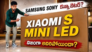 Xiaomi S Mini LED TV Review🔥 in telugu 