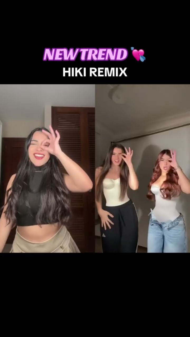 NUEVO TREND: HIKI REMIX ? junto a @marlucasvilar1 y @nicolegarcia1682 ?‍♀️ (aún me lo aprendo)