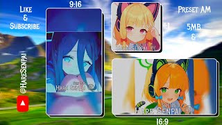 PRESET AM 3 UKURAN || DJ SO ABIS TAPE SABAR✨